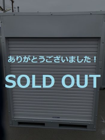 倉庫　シャッター扉　1坪　新品