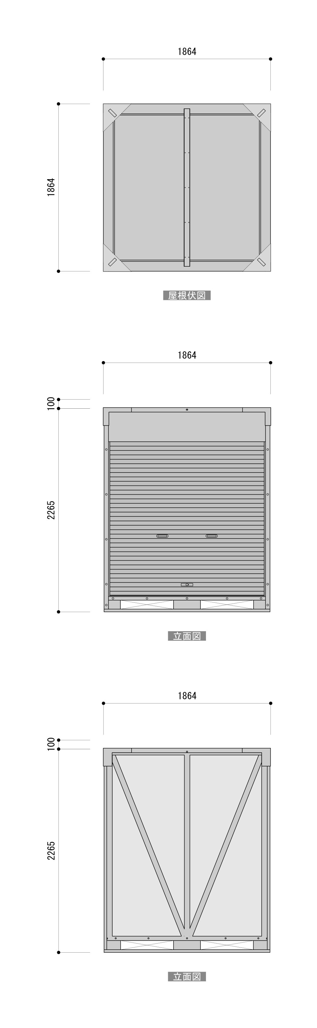 製品コード：1005-SHSの図面1