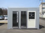 【カスタマイズ可能】ユニットハウス　喫煙室　スモーキングルーム　2.4坪タイプの写真2