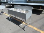 【アウトレット品】シンク　流し台　2槽タイプ（蛇口別売）の写真1