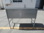 【アウトレット品】シンク　流し台　2槽タイプ（蛇口別売）の写真4