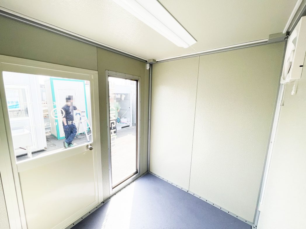 【カスタマイズ可能】1.2坪　ユニットハウス　喫煙室　スモーキングルーム　S-0シリーズの写真5