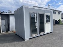 【中古】ユニットハウス　喫煙室　スモーキングルーム　2.4坪タイプの写真3