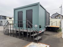 【快適トイレ】36型トイレトレーラー　水洗トイレ仕様　2.5坪　の写真3