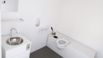 P0型トイレトレーラー　簡易水洗トイレ仕様　約2.6帖　の写真4