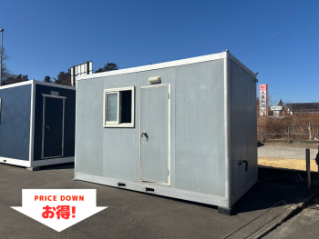 【中古】男性用トイレ　水洗式トイレハウス