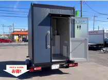 P0型トイレトレーラー　簡易水洗トイレ仕様　約2.6帖　の写真1