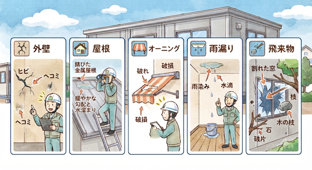 点検やチェックポイント