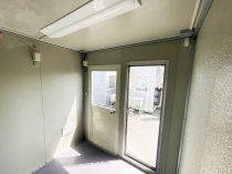 【カスタマイズ可能】1.2坪　ユニットハウス　喫煙室　スモーキングルーム　S-0シリーズの写真4