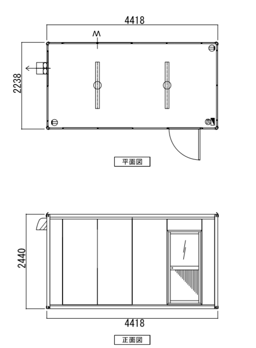 製品コード：P45の図面1